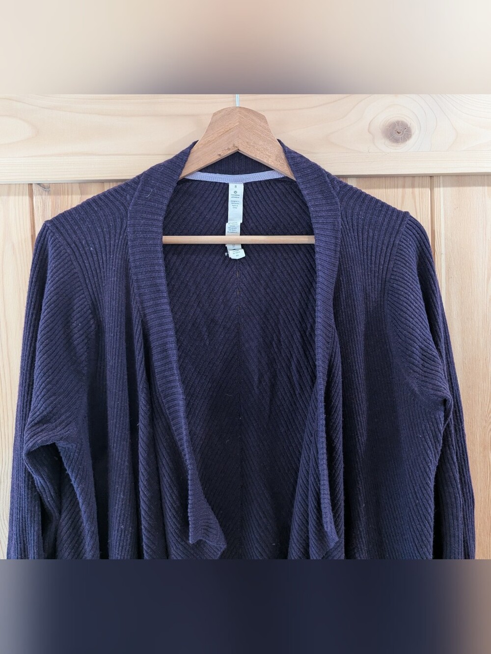 Lululemon Ribbed Waterfall Cardigan - Picture 3 of 8